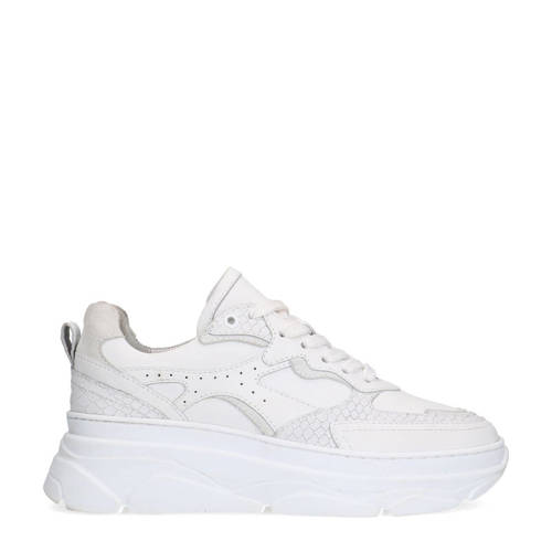 Sacha leren sneakers wit afbeelding
