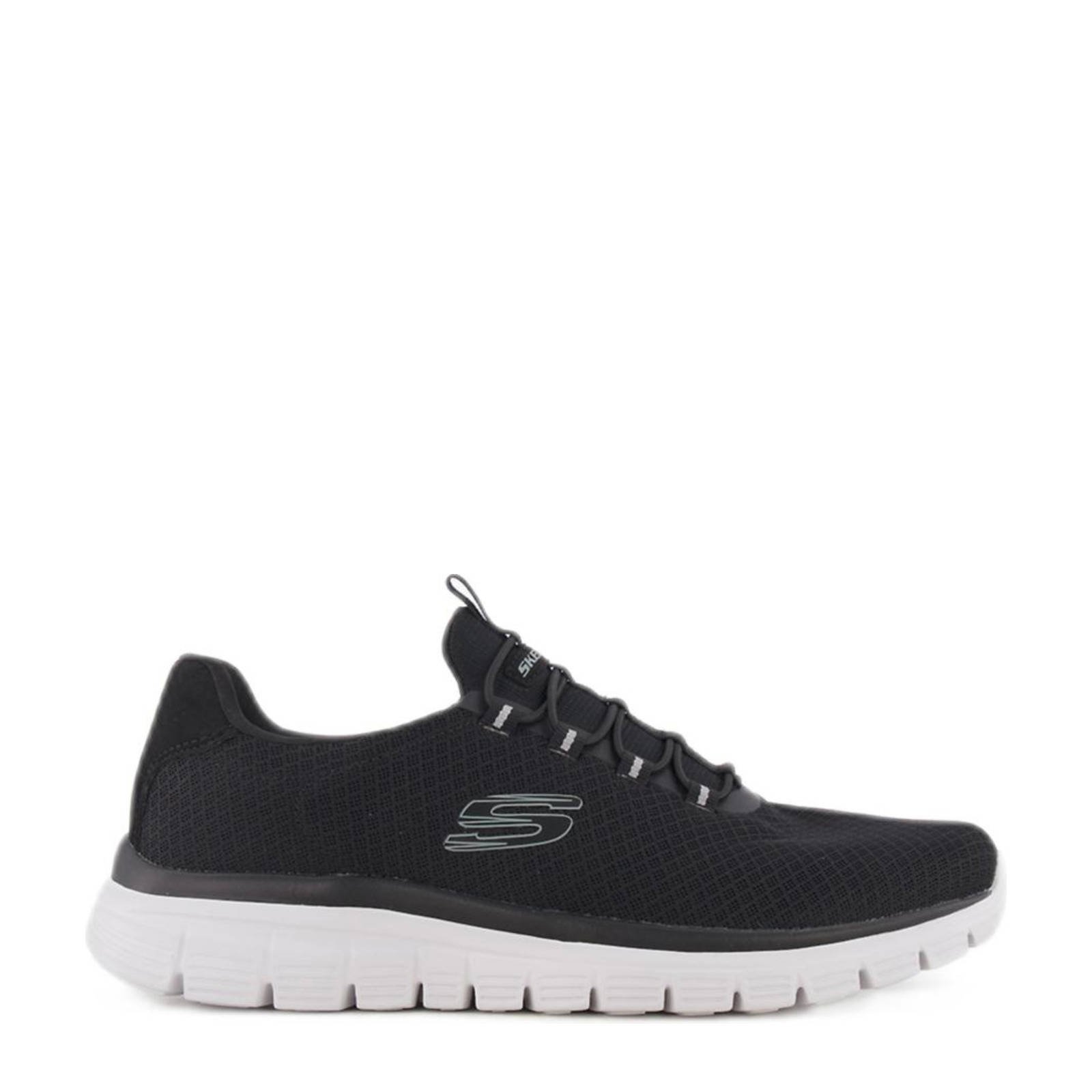 Zwarte sneakers online skechers