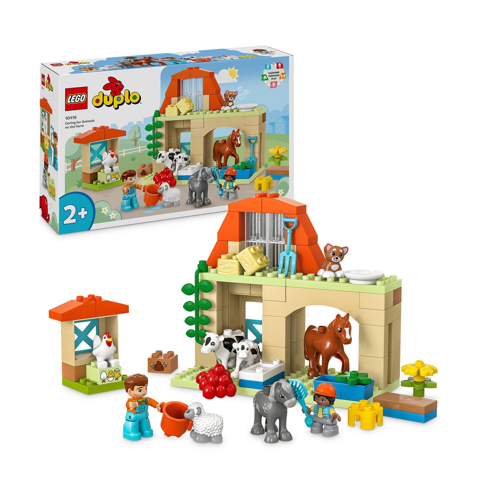 LEGO Duplo Dieren verzorgen op de boerderij 10416 wehkamp