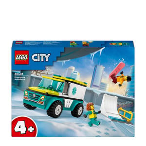 Wehkamp LEGO City Ambulance en snowboarder 60403 aanbieding