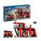 LEGO City Brandweerkazerne en brandweerauto Brandweer Speelgoed voor Kinderen 60414