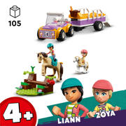 thumbnail: LEGO Friends Paard en pony aanhangwagen Paard Speelgoed Set voor Meisjes en Jongens 42634