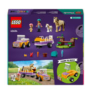 thumbnail: LEGO Friends Paard en pony aanhangwagen Paard Speelgoed Set voor Meisjes en Jongens 42634