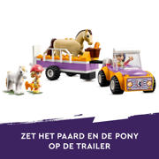 thumbnail: LEGO Friends Paard en pony aanhangwagen Paard Speelgoed Set voor Meisjes en Jongens 42634
