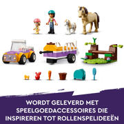 thumbnail: LEGO Friends Paard en pony aanhangwagen Paard Speelgoed Set voor Meisjes en Jongens 42634