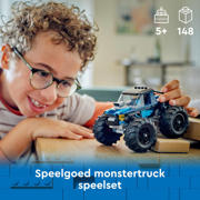 thumbnail: LEGO City Blauwe monstertruck Speelgoed Speelgoed Offroad Auto voor Kinderen vanaf 5 Jaar 60402
