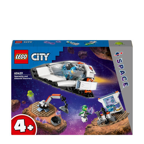 Wehkamp LEGO City Ruimteschip en ontdekking van asteroïde 60429 aanbieding