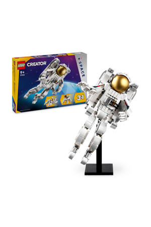 3-in-1 Ruimtevaarder Set met Speelgoed Hond en Ruimteschip plus Astronaut 31152 