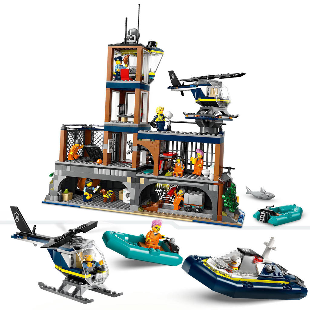 LEGO City Politiegevangeniseiland 60419 | wehkamp