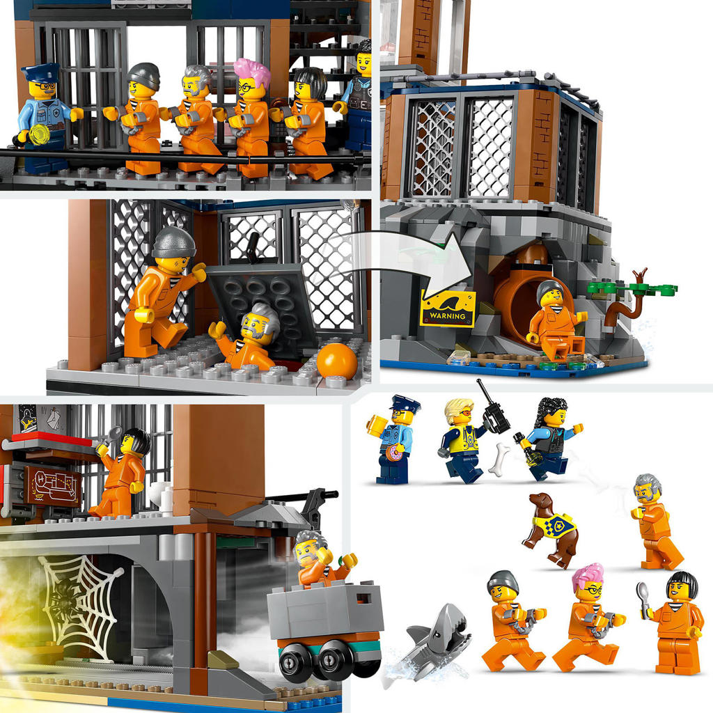 LEGO City Politiegevangeniseiland 60419 | wehkamp