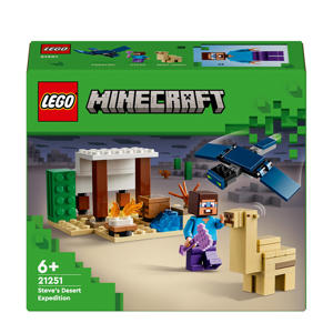 Wehkamp LEGO Minecraft Steve's woestijnexpeditie 21251 aanbieding