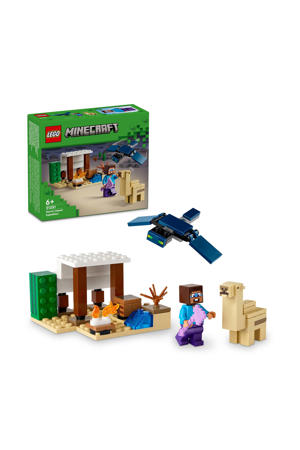 Steve's woestijnexpeditie Constructie Speelgoed Actiefiguren Set 21251 