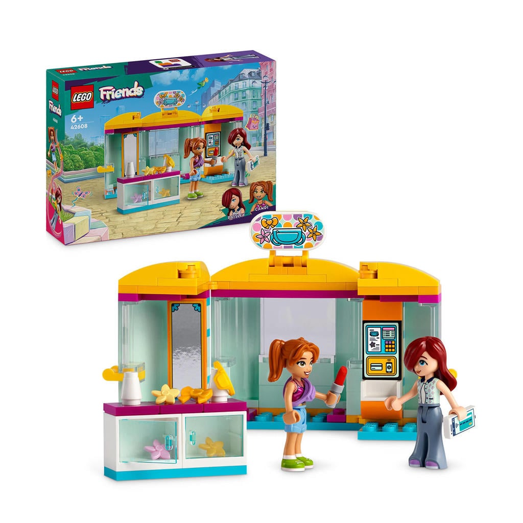LEGO Friends Winkeltje met accessoires Speelgoedwinkel Set met Schoonheidszaak 42608
