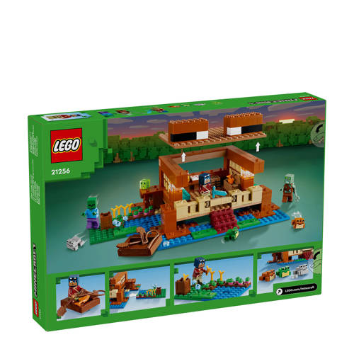 Wehkamp LEGO Minecraft Het kikkerhuis 21256 aanbieding