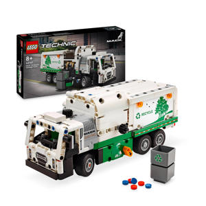 Mack LR Electric vuilniswagen Speelgoed Vrachtwagen Voertuig Set 42167