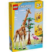 thumbnail: LEGO Creator 3-in-1 Safaridieren Speelgoed Set met Giraffe, Gazelles en Leeuw 31150