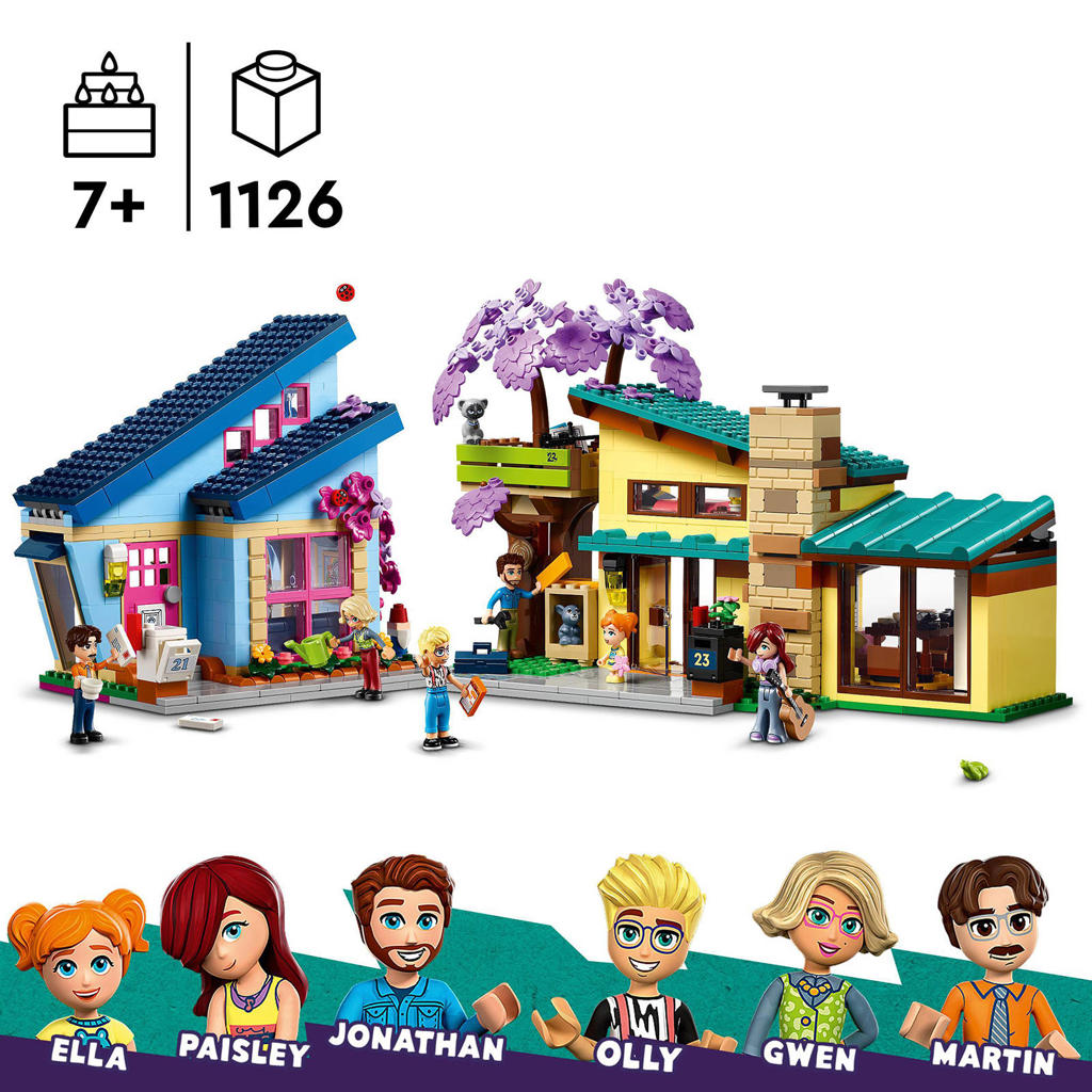 Lego Friends Olly En Paisleys Huizen 42620 Wehkamp