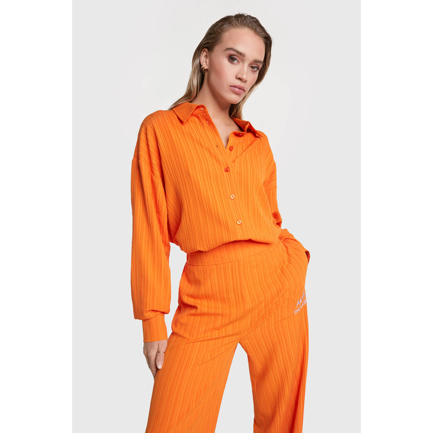 Alix the Label blouse oranje