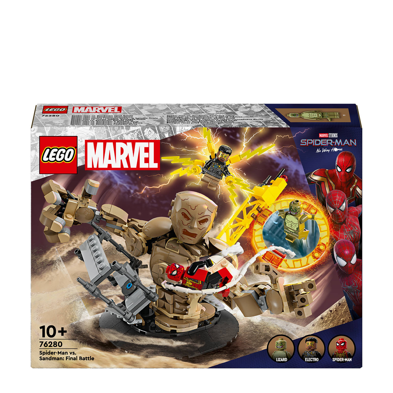 LEGO Super Heroes Spider Man vs. Sandman Eindstrijd 76280 wehkamp