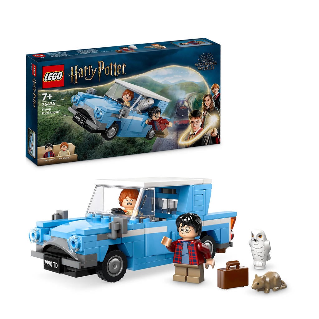 LEGO Harry Potter Vliegende Ford Anglia Speelgoed Auto Bouwpakket voor Kinderen 76424
