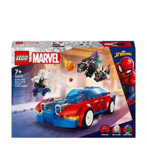 Wehkamp LEGO Super Heroes Spider-Man racewagen en Venom Green Goblin 76279 aanbieding