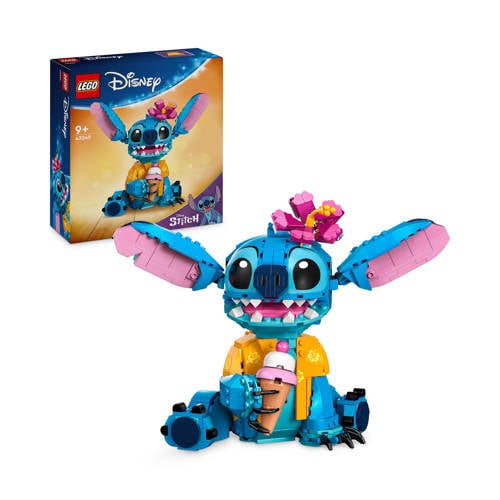 Wehkamp LEGO Disney Stitch Bouwbaar Speelgoed en Kinderkamer Decoratie van de Disney Film 43249 aanbieding