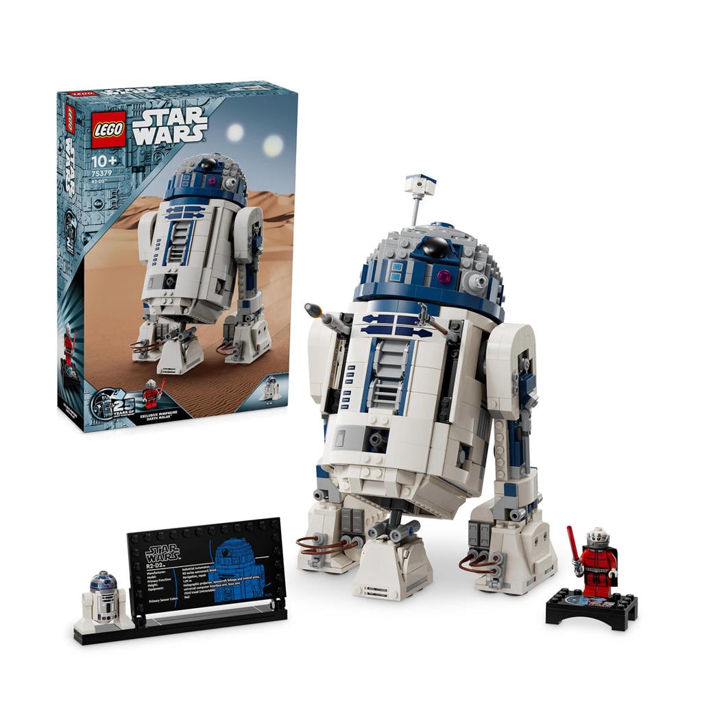 LEGO Star Wars R2-D2 Bouwbaar Robot Speelgoed voor Kinderen met Darth Malak Figuur 75379
