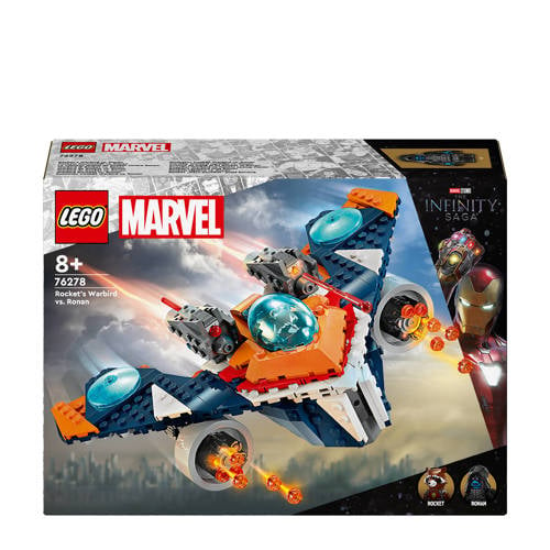 Wehkamp LEGO Super Heroes Rockets Warbird vs. Ronan 76278 aanbieding