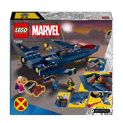 thumbnail: LEGO Super Heroes Marvel X-Men X-Jet Bouwbaar Speelgoed Vliegtuig Model 76281