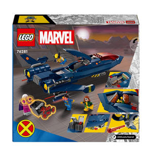 Wehkamp LEGO Super Heroes X-Men X-Jet 76281 aanbieding