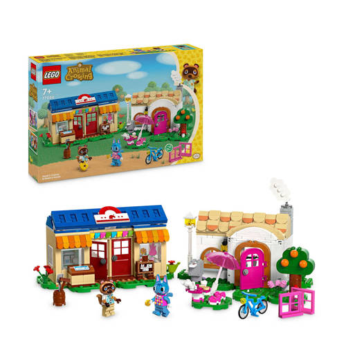 LEGO Animal Crossing Nooks hoek en Rosies huis Speelgoed voor Kinderen 77050 afbeelding