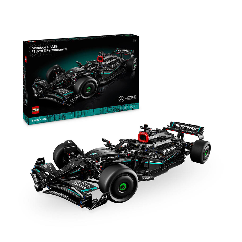 LEGO Technic Mercedes-AMG F1 W14 E Performance Raceauto Bouwpakket en Woonaccessoire 42171