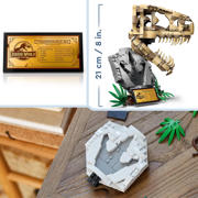 thumbnail: LEGO Jurassic World Dinosaurusfossielen: T. rex schedel Dinosaurus Speelgoed voor Kinderen 76964