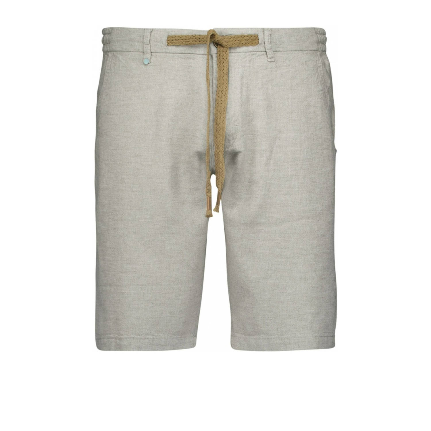 No Excess regular fit short grijs