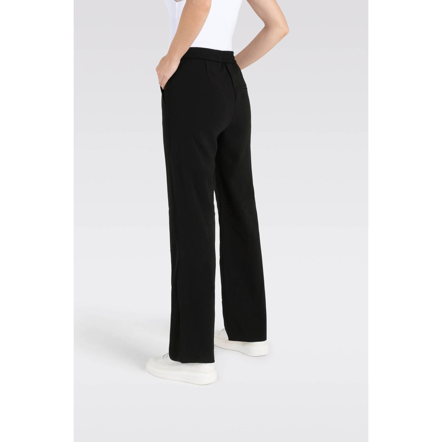 MAC regular fit pantalon CHIARA zwart