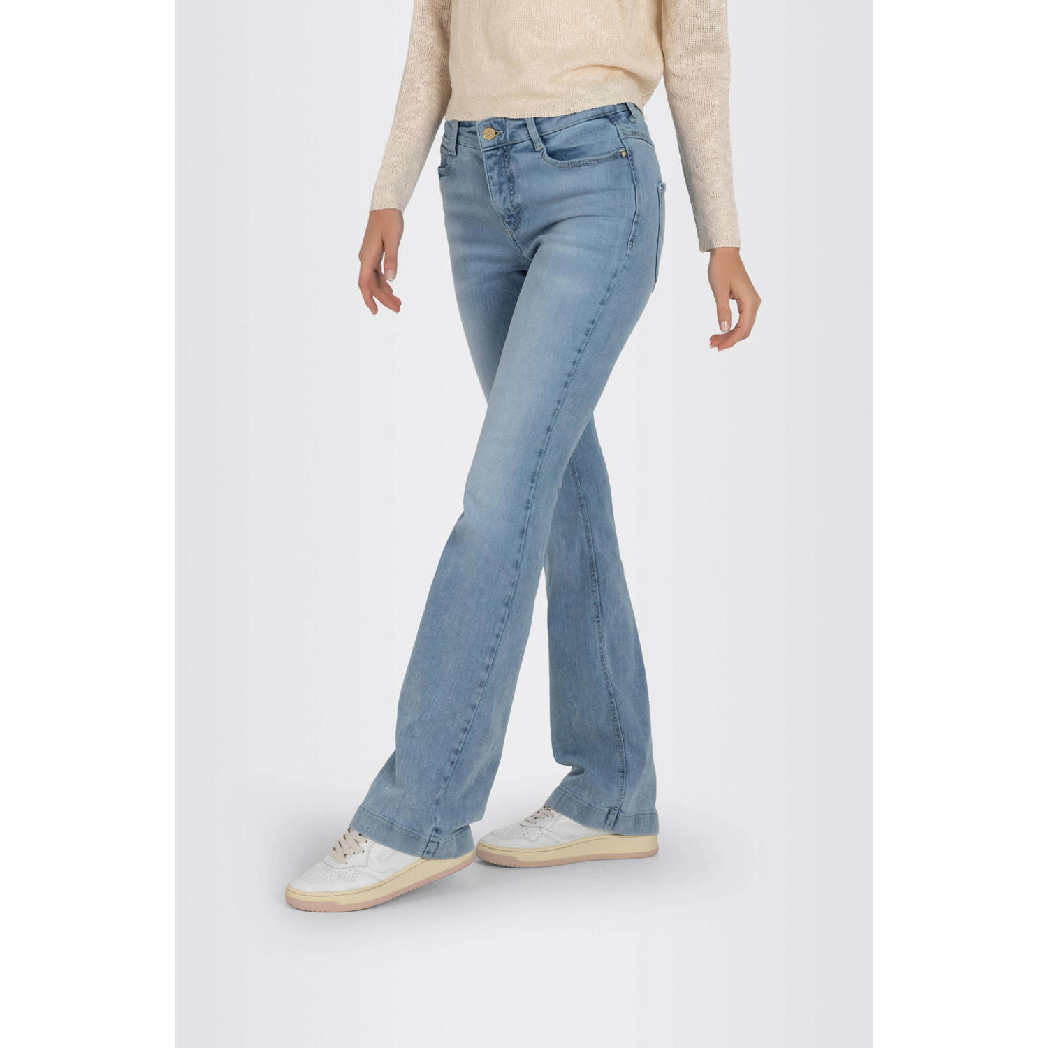 MAC flared jeans Dream boot authentic light denim