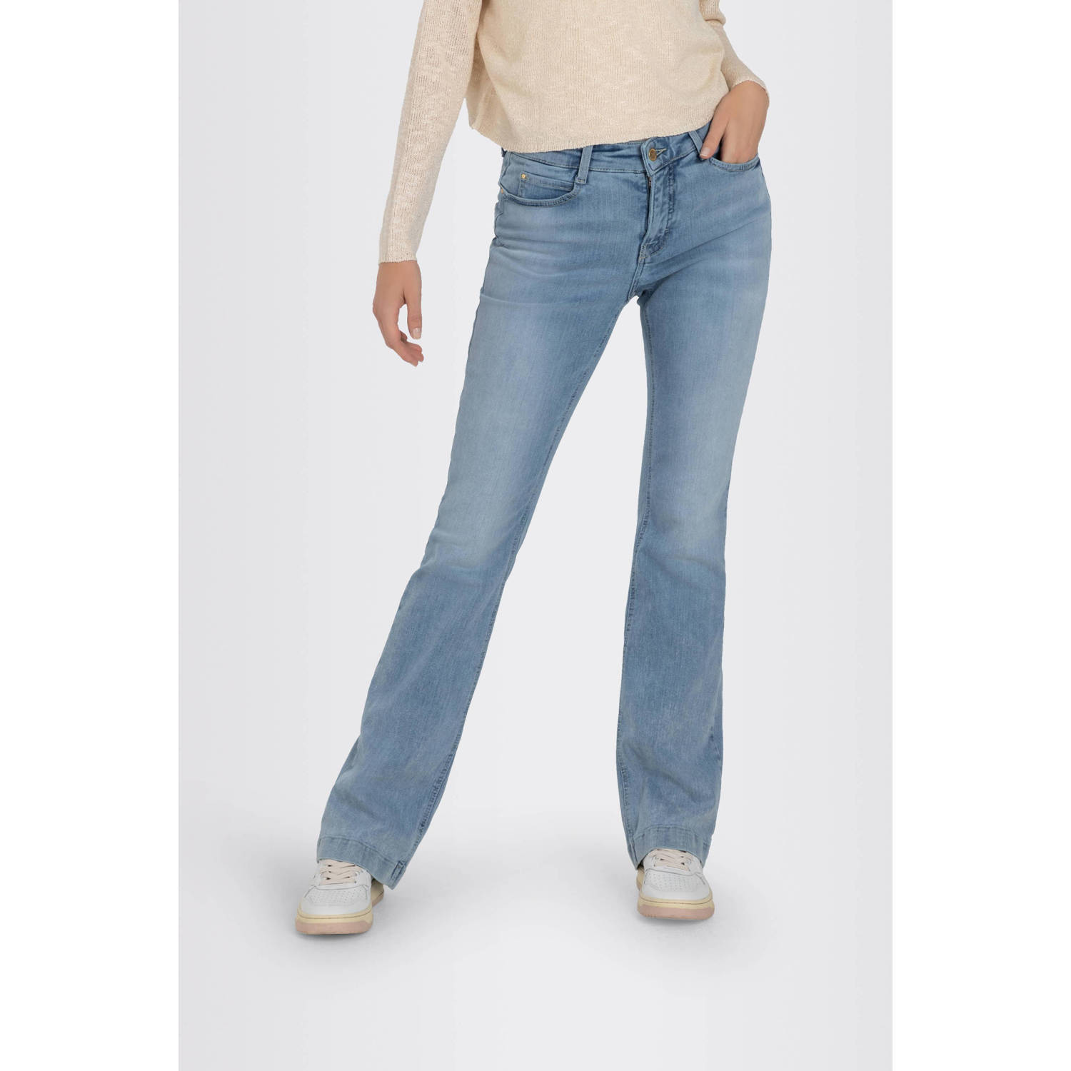 MAC Bootcut jeans Dream-Boot Recht belijnd met iets uitlopende pijpen