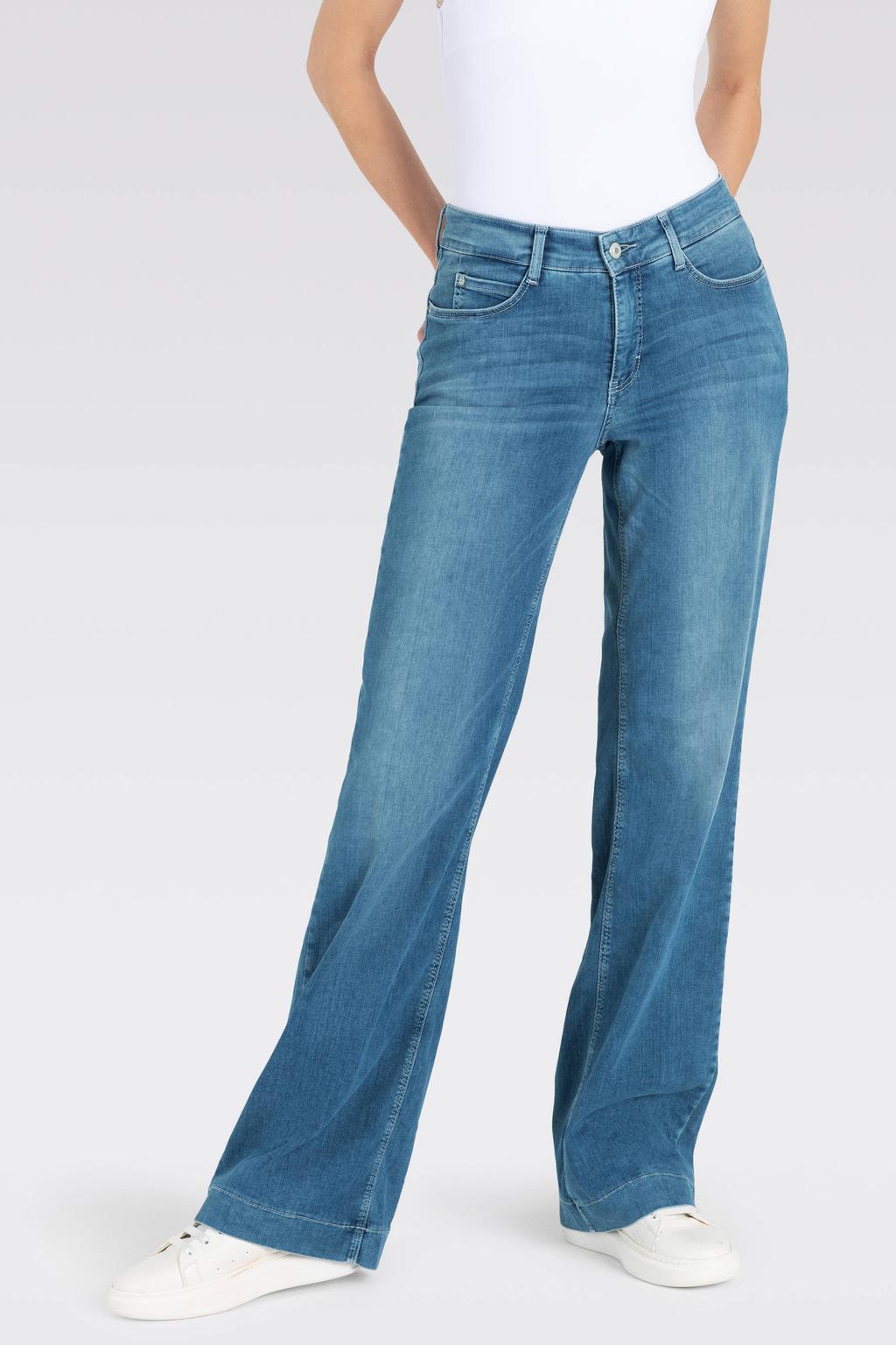 MAC regular waist jeans medium blue denim