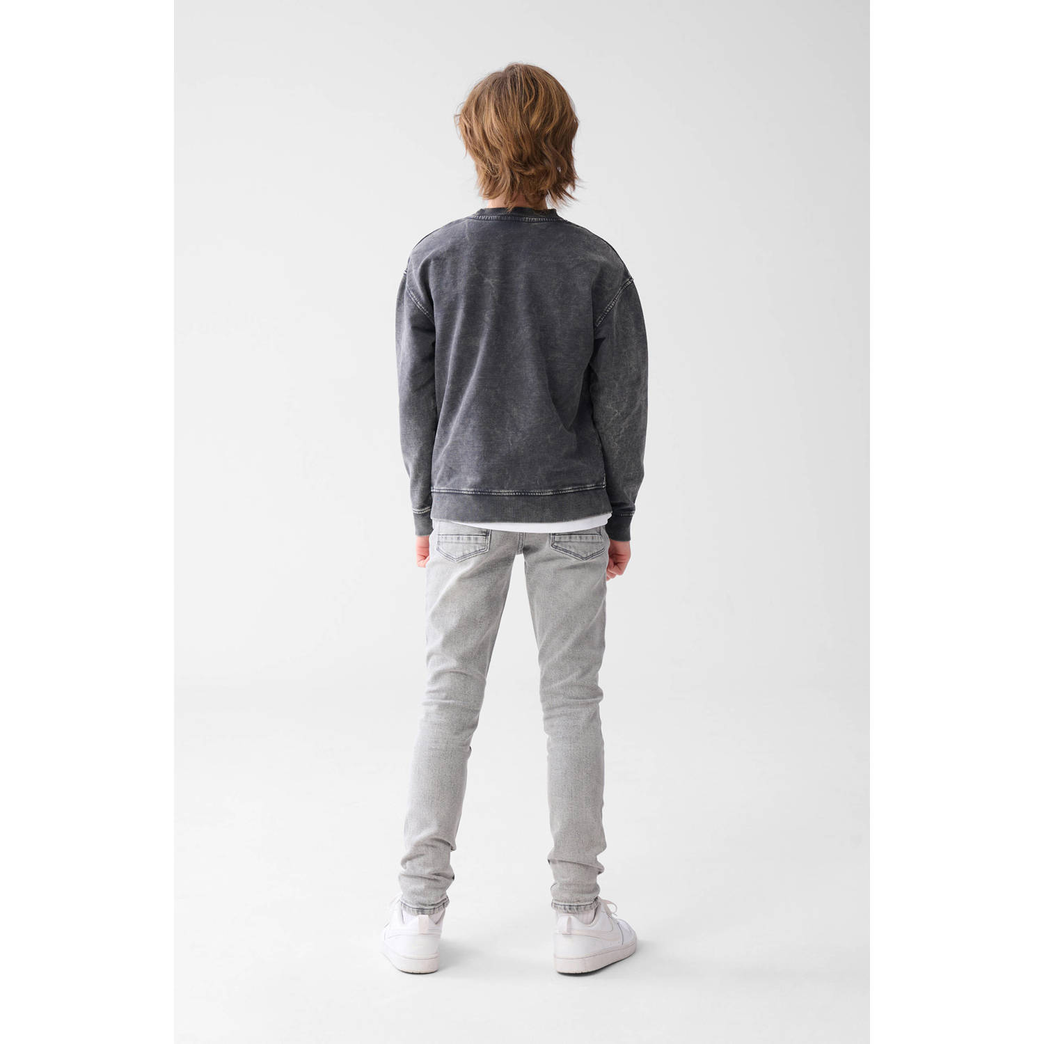 Shoeby tapered fit jeans grey denim