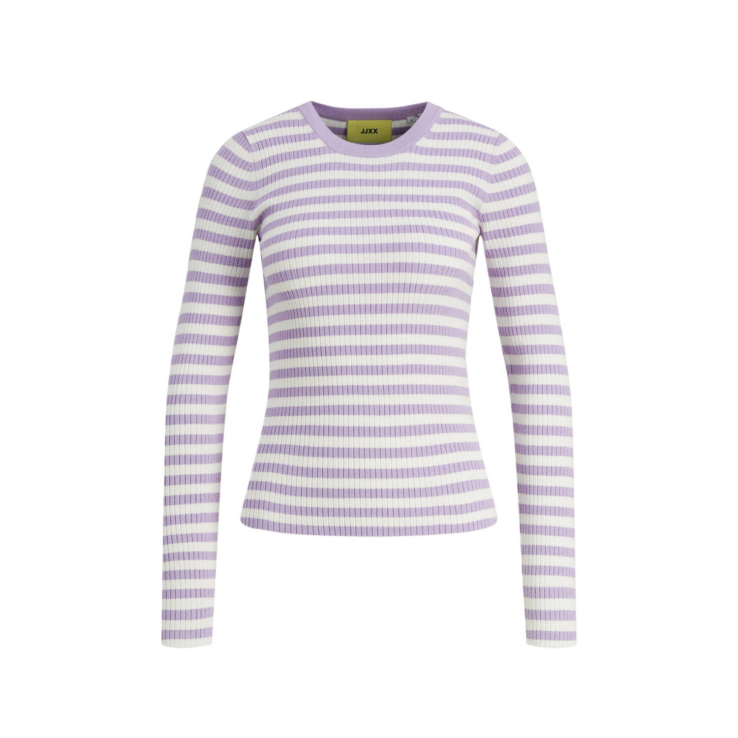 JJXX Jodi Tight Stripe Crew Neck Knit Shirt Dames