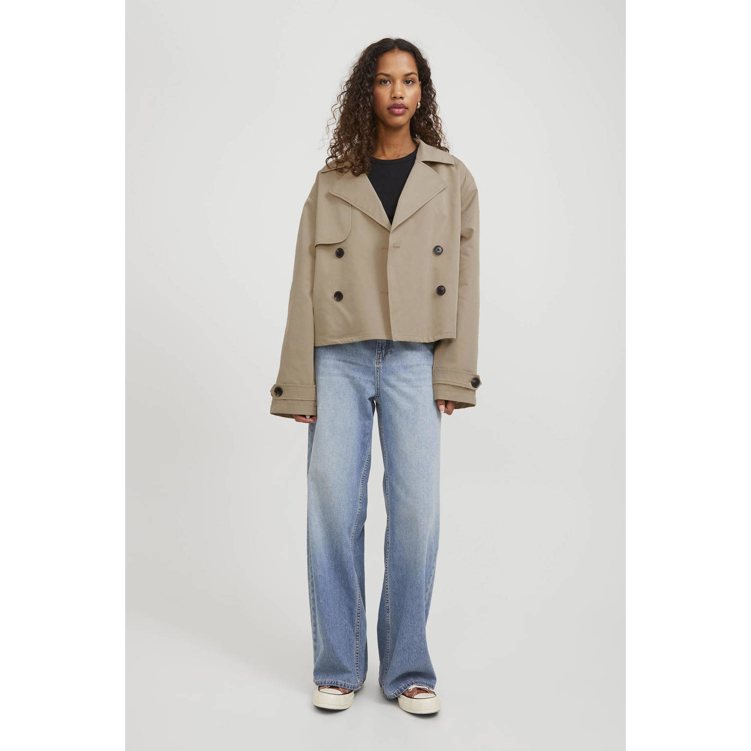 JJXX trenchcoat jas JXCARLIE beige