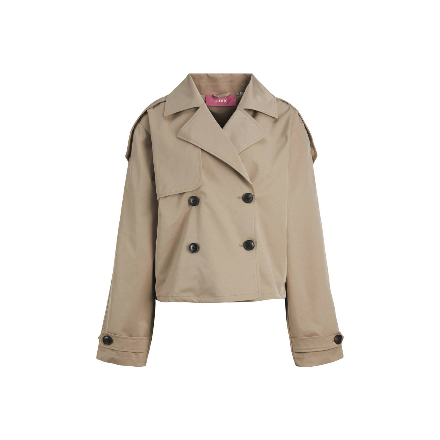 Jack & jones Korte Trenchcoat Carlie Stijl Green Dames