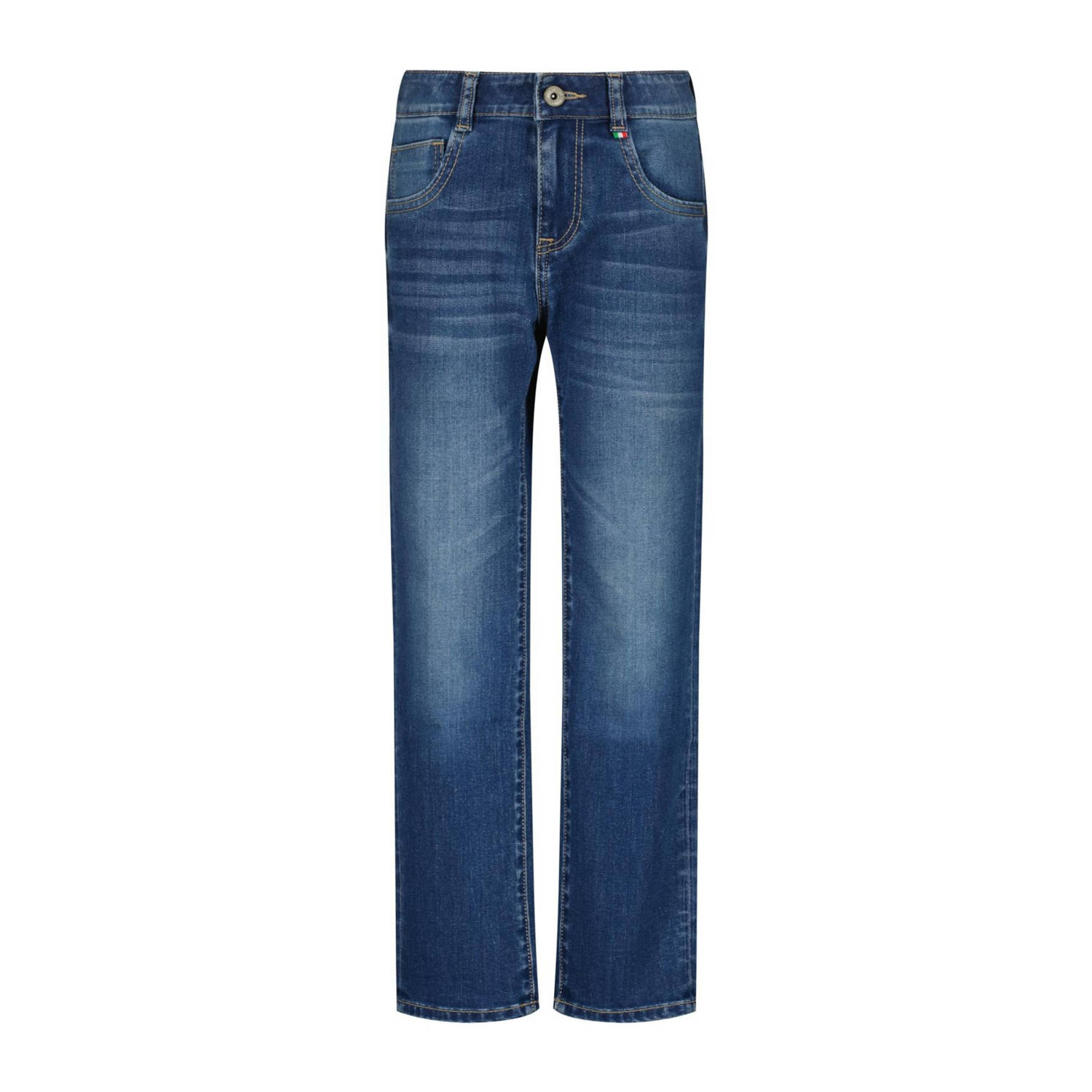 Vingino straight fit jeans Paco medium blue denim
