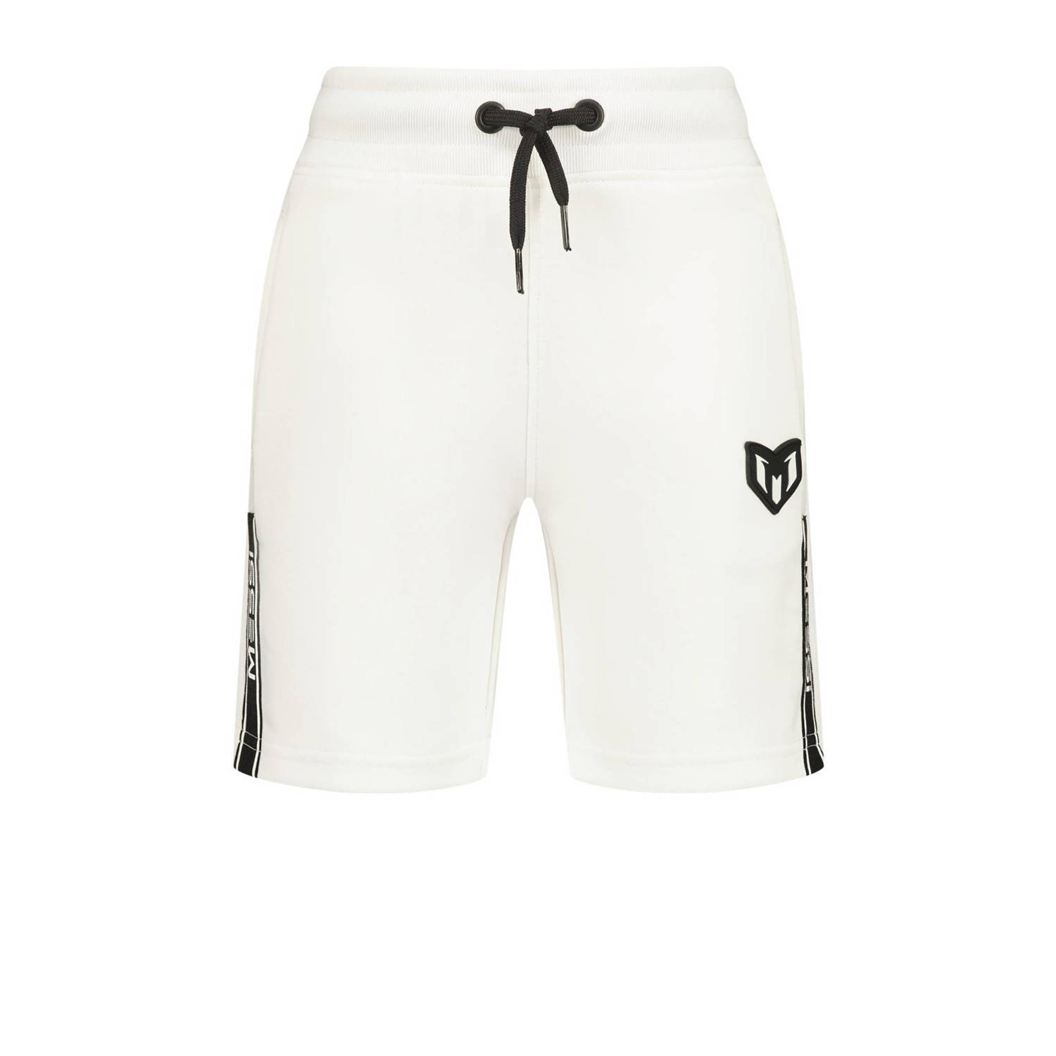 VINGINO x Messi sweatshort Roberto met logo wit Korte broek Logo 104