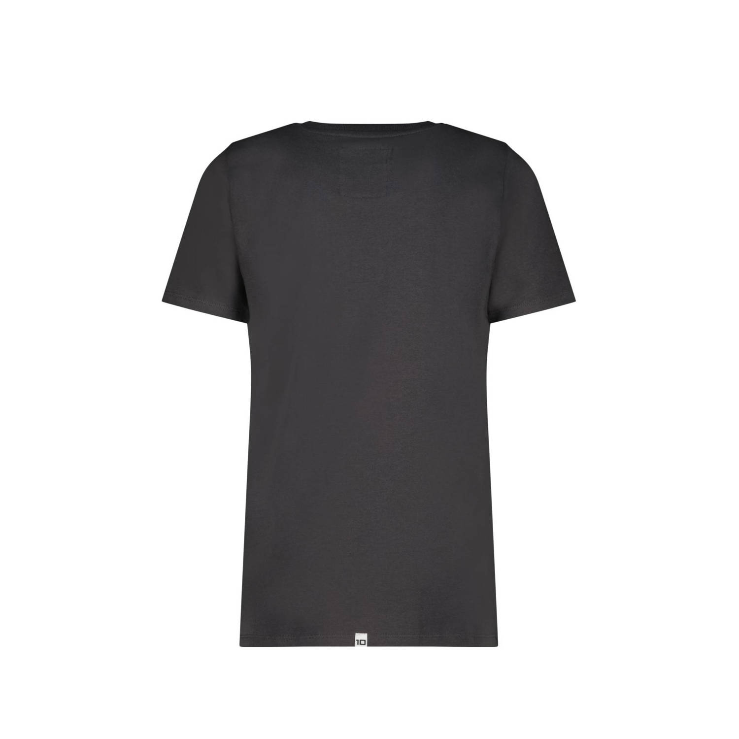 Vingino x Messi T-shirt Jusai met printopdruk donkergrijs