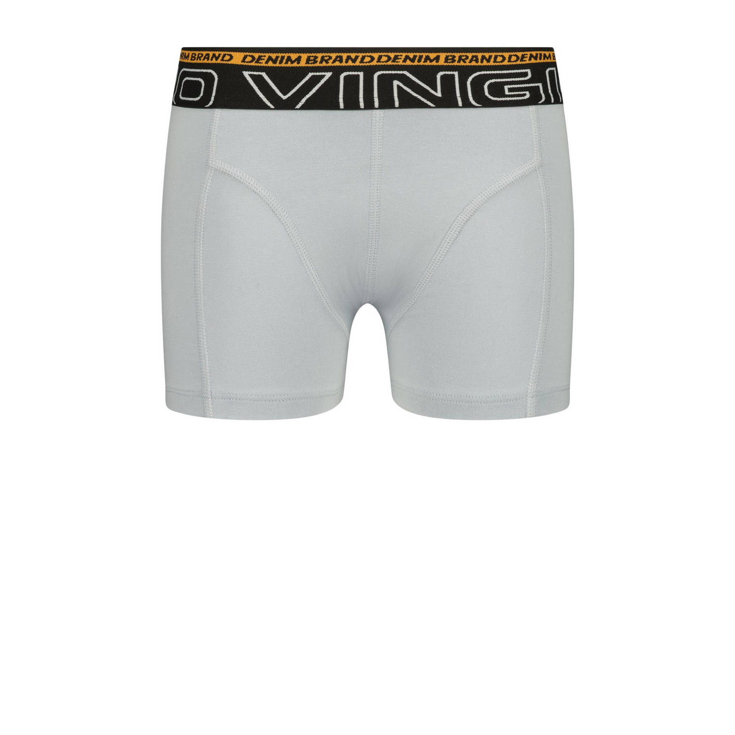 Vingino ondershirt + boxershort Leaf grijs oranje