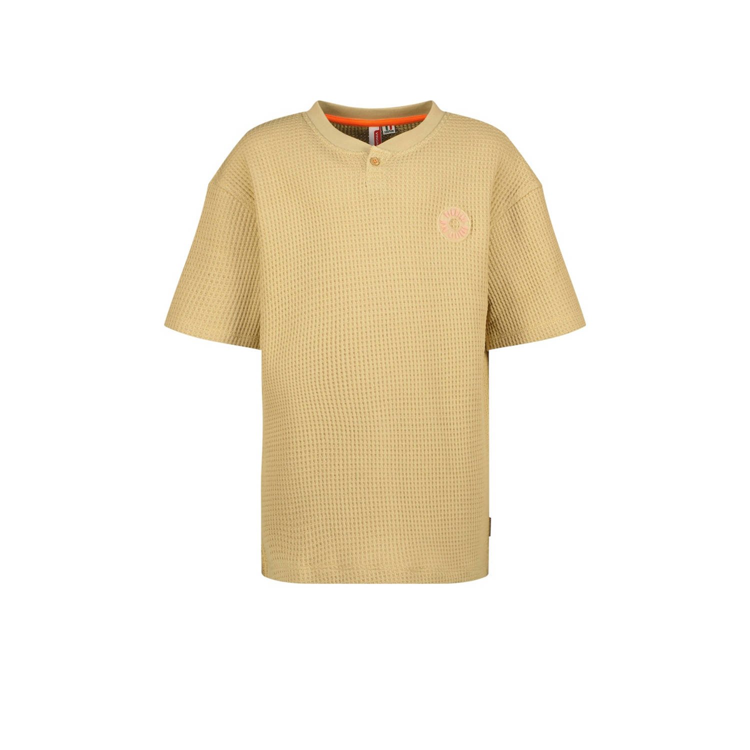 VINGINO T-shirt Haf beige Jongens Katoen Ronde hals Effen 152
