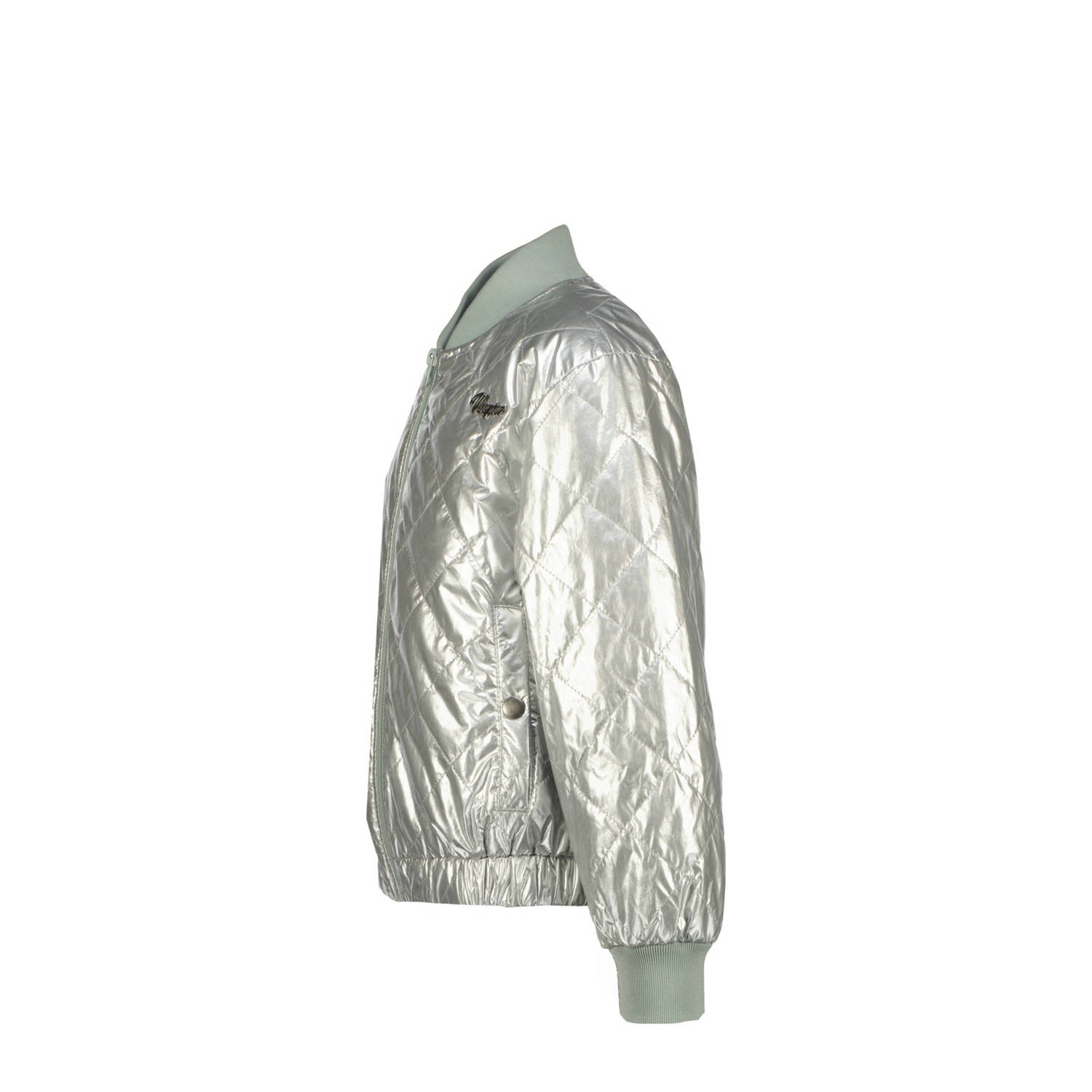 Vingino metallic bomberjack zomer Tariek zilver