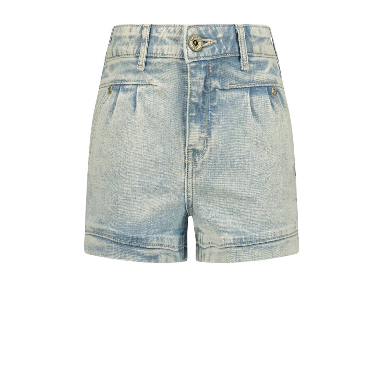 Vingino high waist denim short Dana light vintage