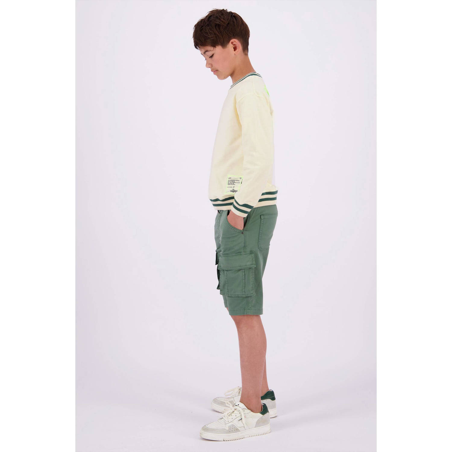 Vingino cargo short Cliff zachtgroen
